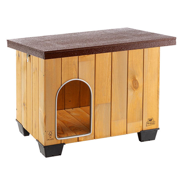 BAITA 80 Cuccia in legno di pino nordico certificato FSC™ per cani